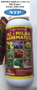 Phân bón lá Milan kích thích tăng trưởng  rễ, lá, hoa và quả